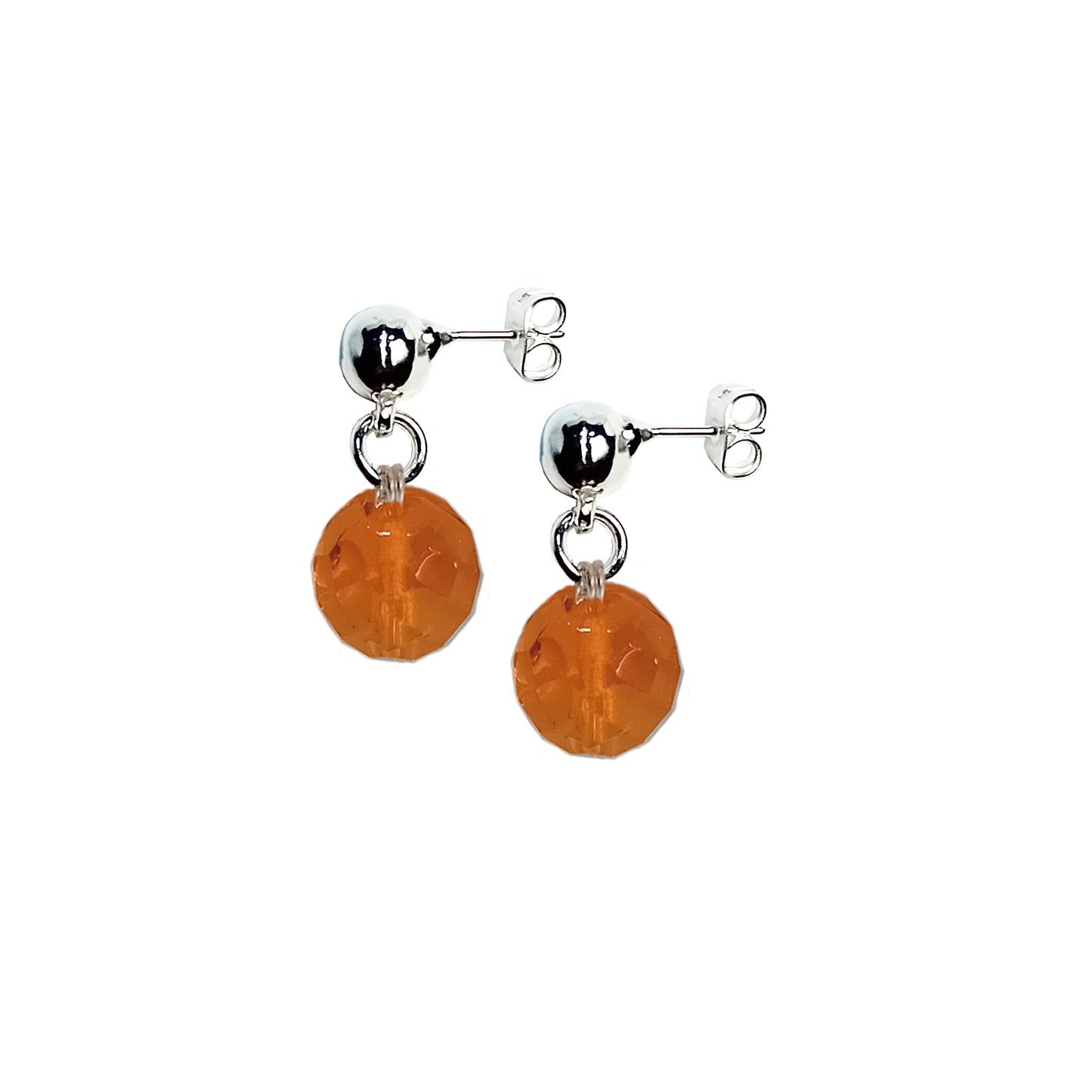 Boucles d'oreilles Ambre