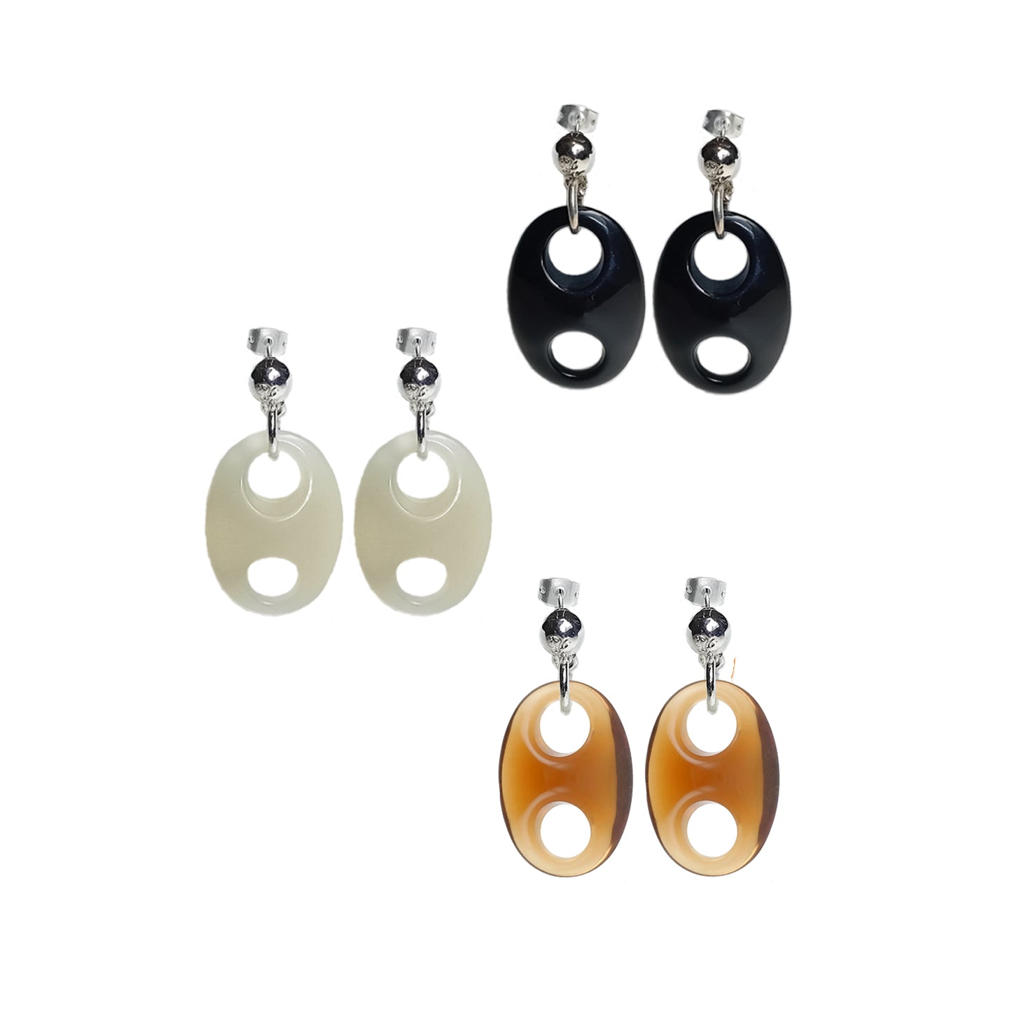 Boucles d'oreilles CAFE