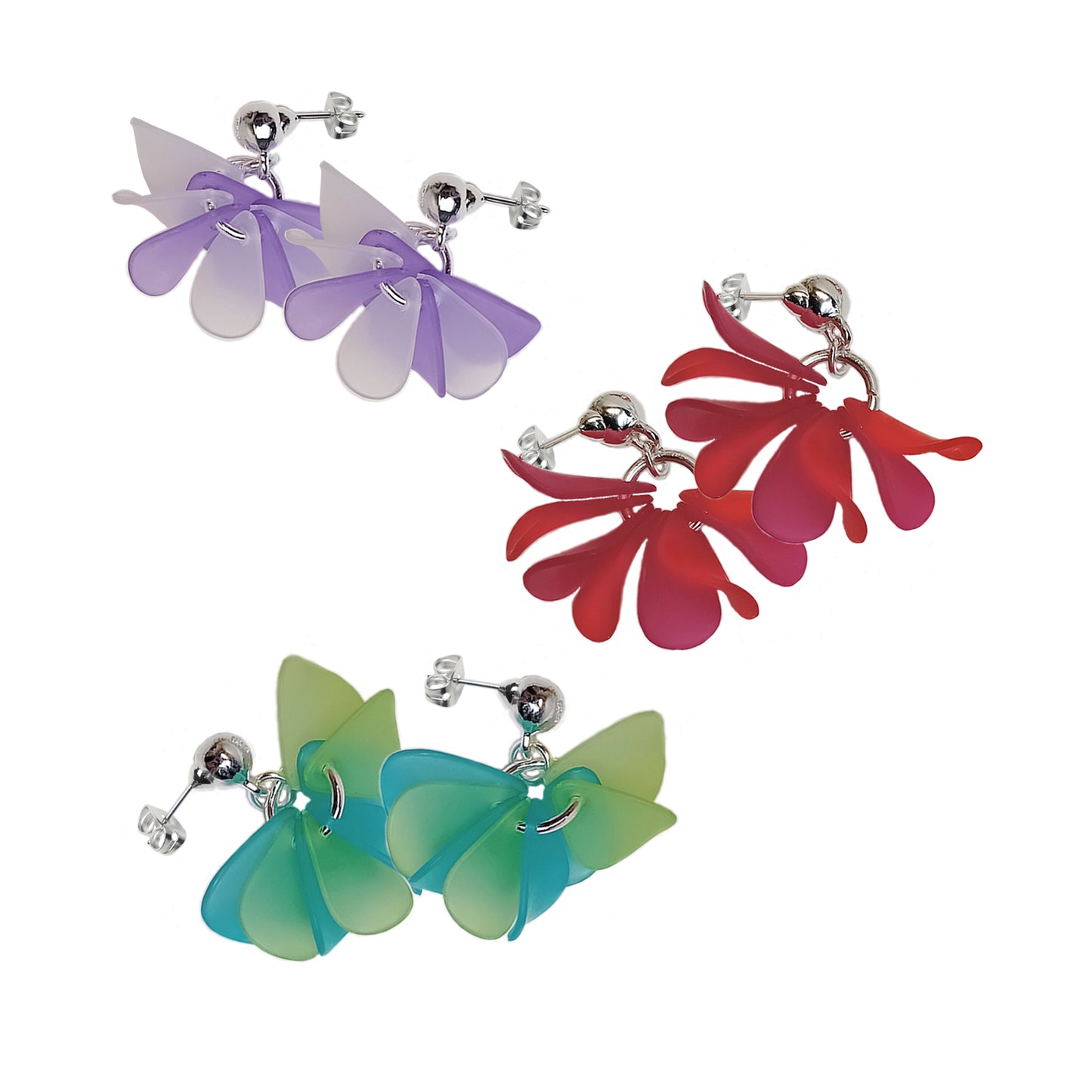 Boucles d'oreilles Petales