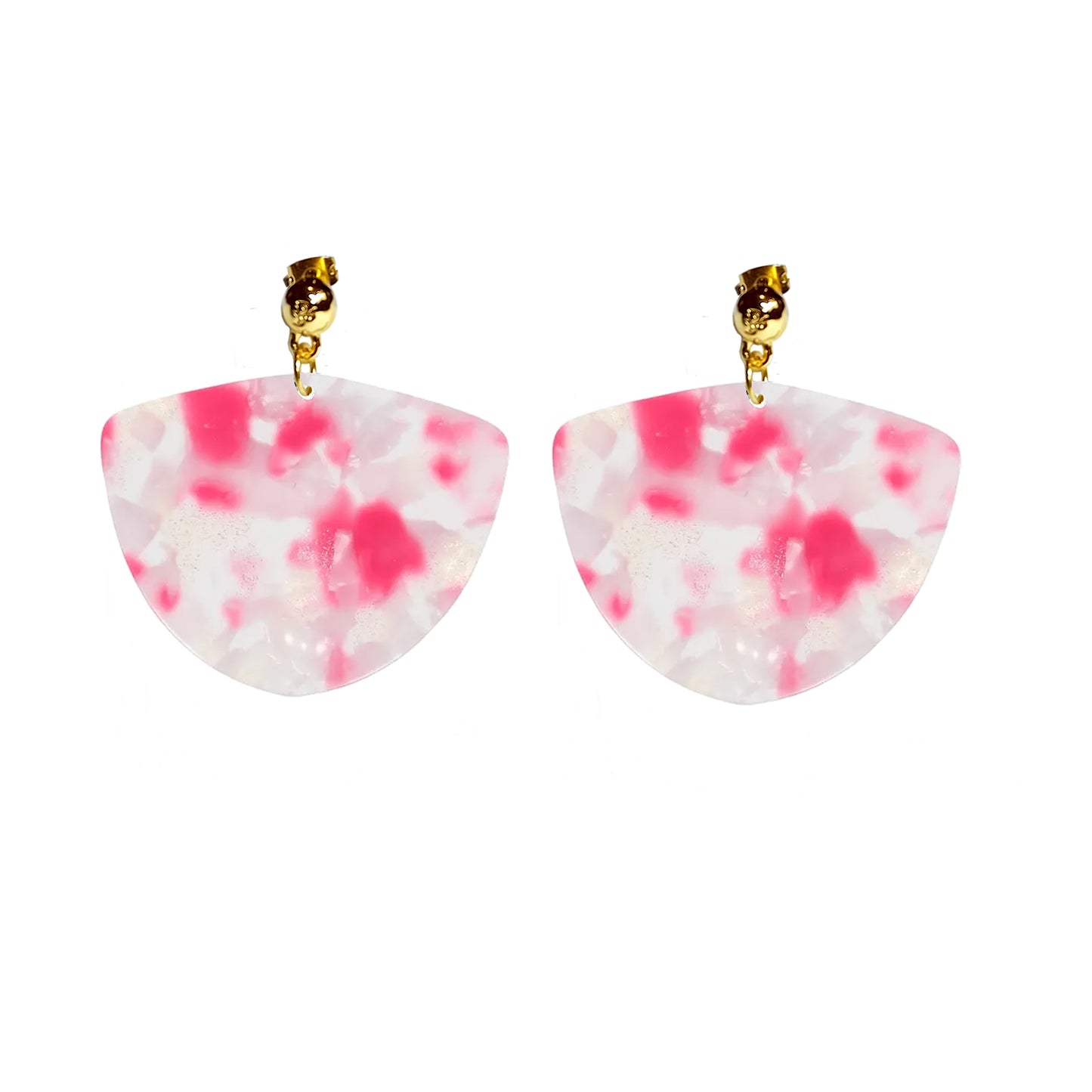 Boucles d'oreille PINK OCTOBRE ROSE