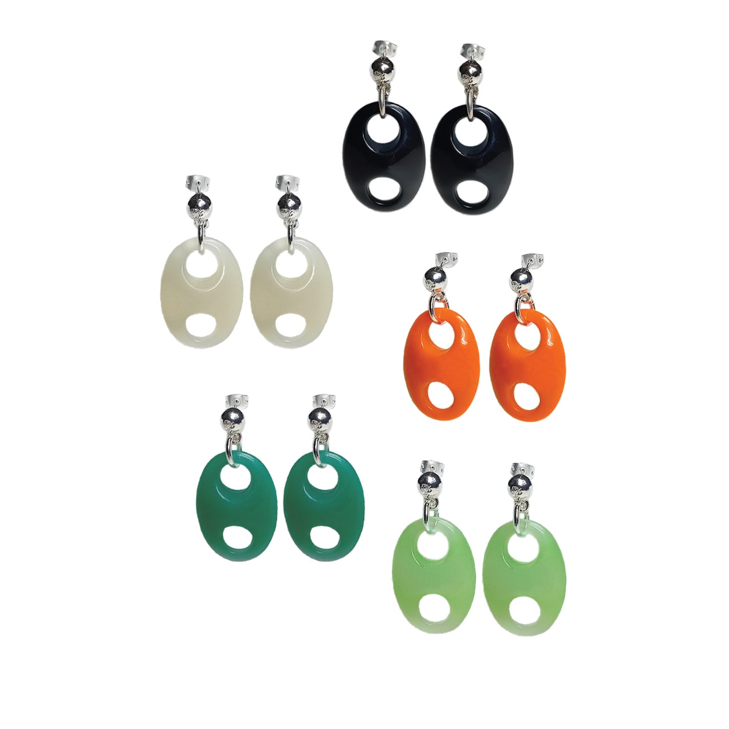 Boucles d'oreilles CAFE