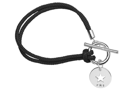 Bracelet Civita cordon noir
