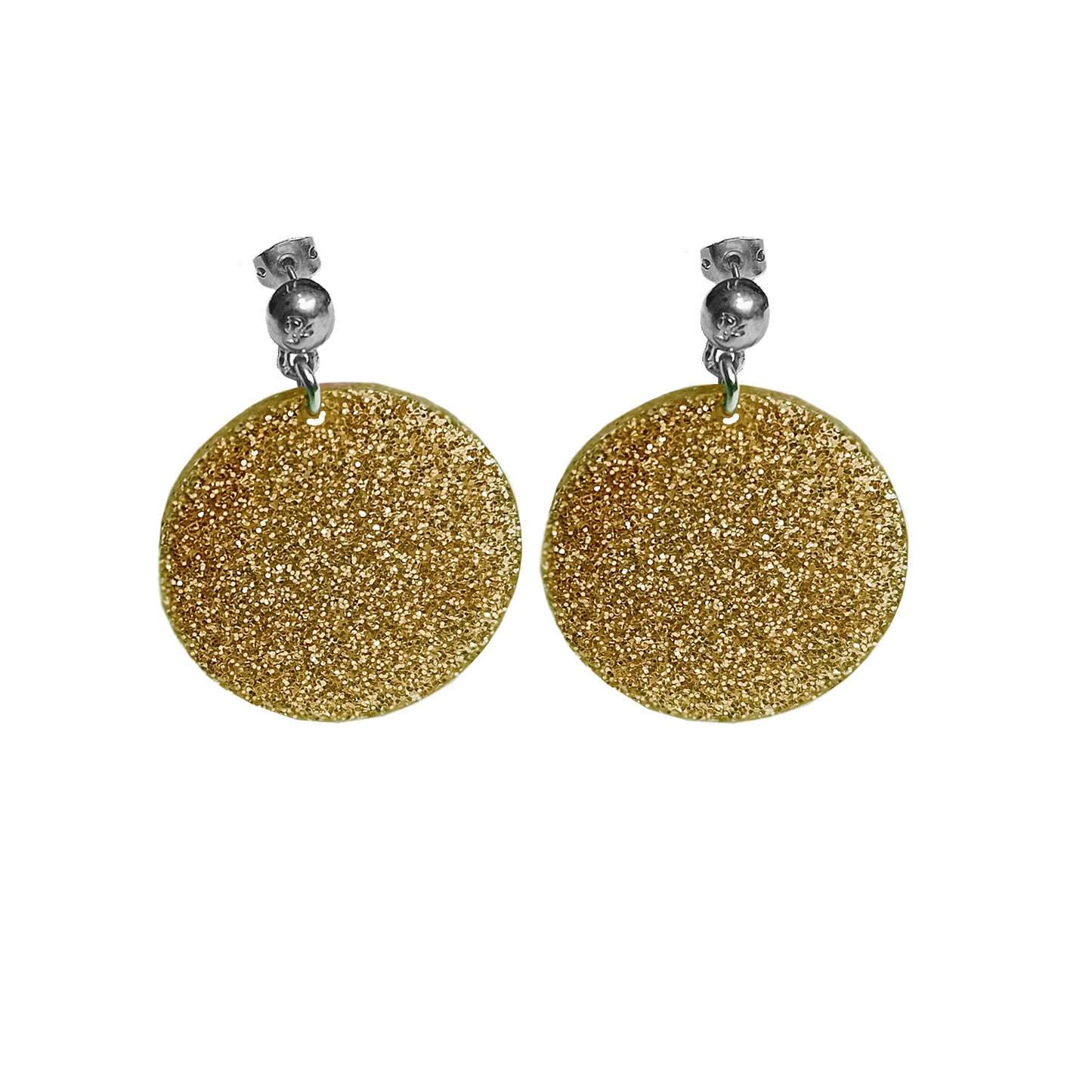 Boucles d'oreilles Paillettes GOLD