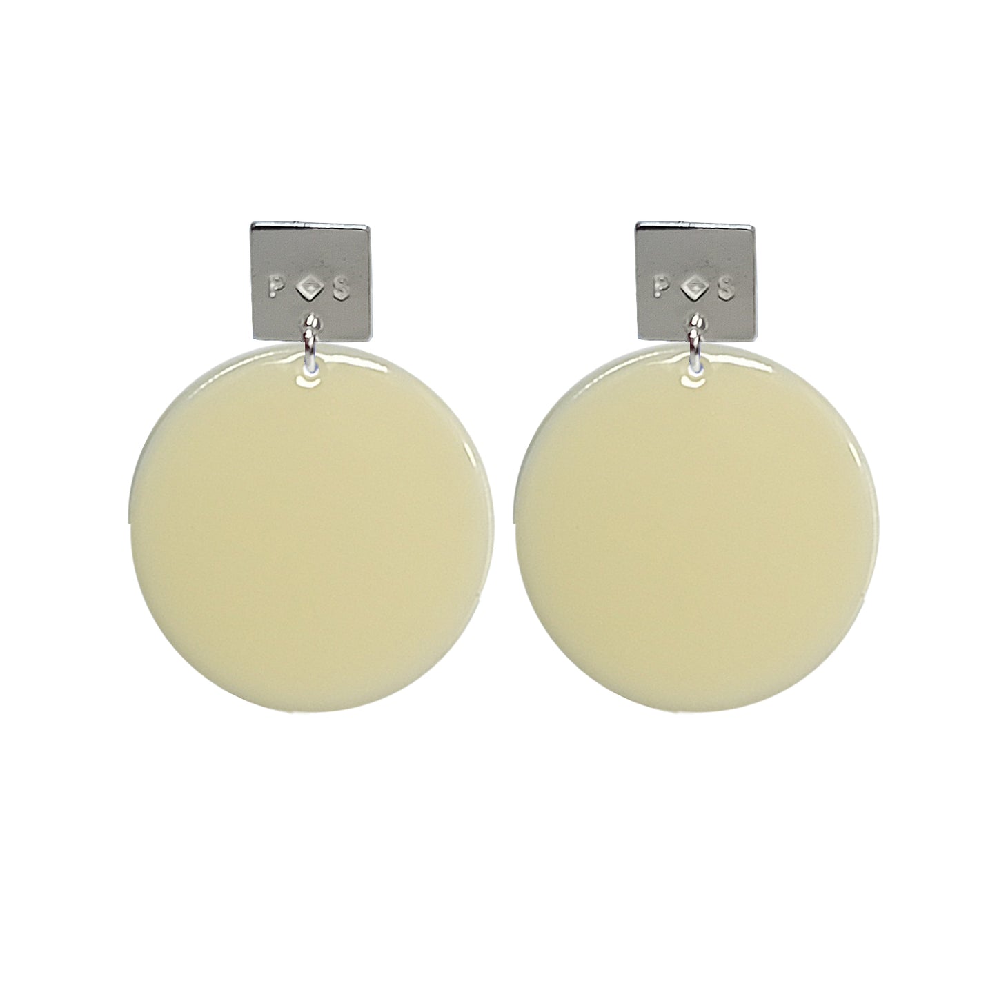 Boucles d'oreilles Studio carré