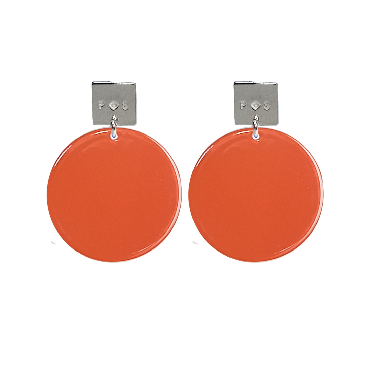 Boucles d'oreilles Studio carré