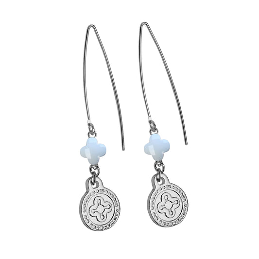 Boucles d'oreilles Tokyo trèfle